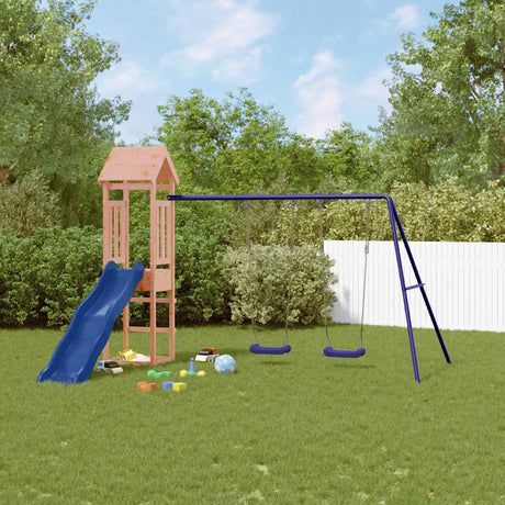 Outdoor Playset Solid Wood Pine