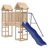 Outdoor Playset Solid Wood Pine - Side View