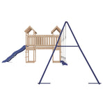 Outdoor Playset Solid Wood Pine