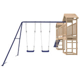Outdoor Playset Solid Wood Pine - Close-Up Angle