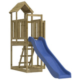 Outdoor Playset Impregnated Wood Pine - Front View