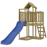 Outdoor Playset Impregnated Wood Pine - Side View