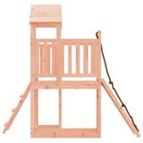 Playhouse with Climbing Wall Solid Wood Douglas - 45-Degree Angle