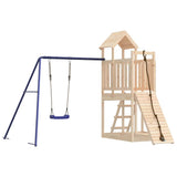 Outdoor Playset Solid Wood Pine