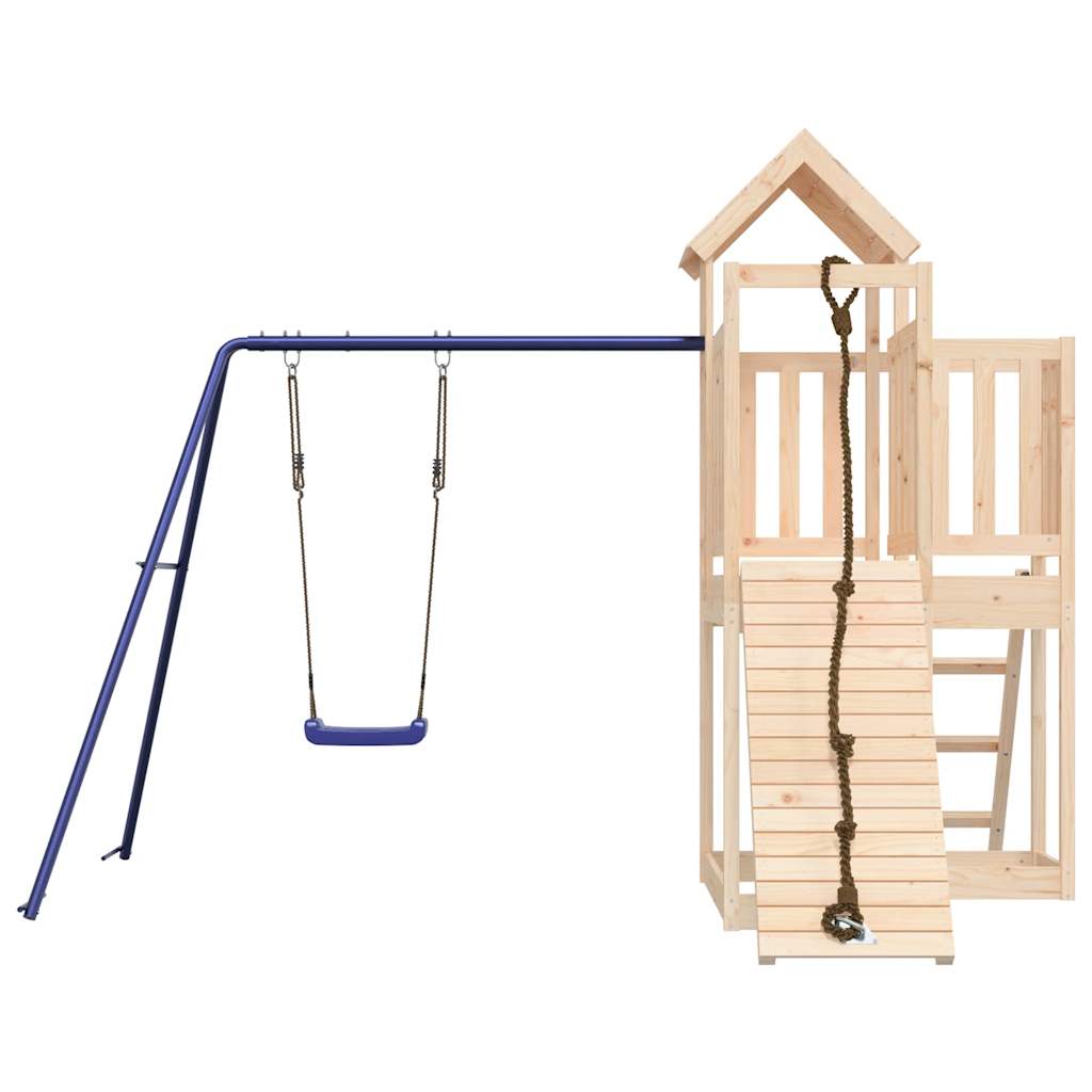 Outdoor Playset Solid Wood Pine