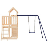 Outdoor Playset Solid Wood Pine - Close-Up Angle