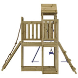 Outdoor Playset Impregnated Wood Pine - 45-Degree Angle