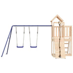 Outdoor Playset Solid Wood Pine