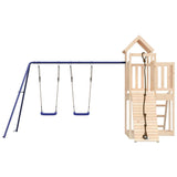 Outdoor Playset Solid Wood Pine - Top-Down View