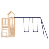 Outdoor Playset Solid Wood Pine - Close-Up Angle