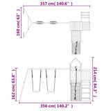 Outdoor Playset Impregnated Wood Pine - Extra Image