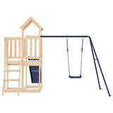 Outdoor Playset Solid Wood Pine - Close-Up Angle