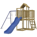 Outdoor Playset Impregnated Wood Pine - Side View