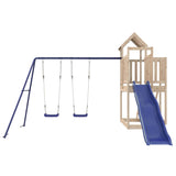 Outdoor Playset Solid Wood Pine - Top-Down View