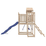 Outdoor Playset Solid Wood Pine - 45-Degree Angle