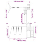 Outdoor Playset Solid Wood Pine - Extra Image