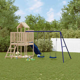 Outdoor Playset Solid Wood Pine