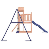 Outdoor Playset Solid Wood Douglas - Rear View