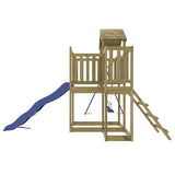 Outdoor Playset Impregnated Wood Pine - 45-Degree Angle