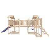 Outdoor Playset Solid Wood Pine