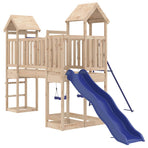 Outdoor Playset Solid Wood Pine