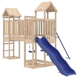 Outdoor Playset Solid Wood Pine - Side View