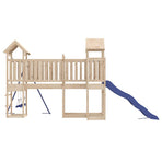 Outdoor Playset Solid Wood Pine