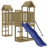 Outdoor Playset Impregnated Wood Pine - Side View