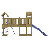 Outdoor Playset Impregnated Wood Pine - 45-Degree Angle
