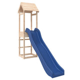 Outdoor Playset Solid Wood Pine - Front View