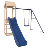 Outdoor Playset Solid Wood Pine - Side View
