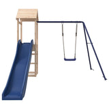 Outdoor Playset Solid Wood Pine - Top-Down View