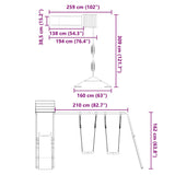 Outdoor Playset Solid Wood Pine - Extra Image