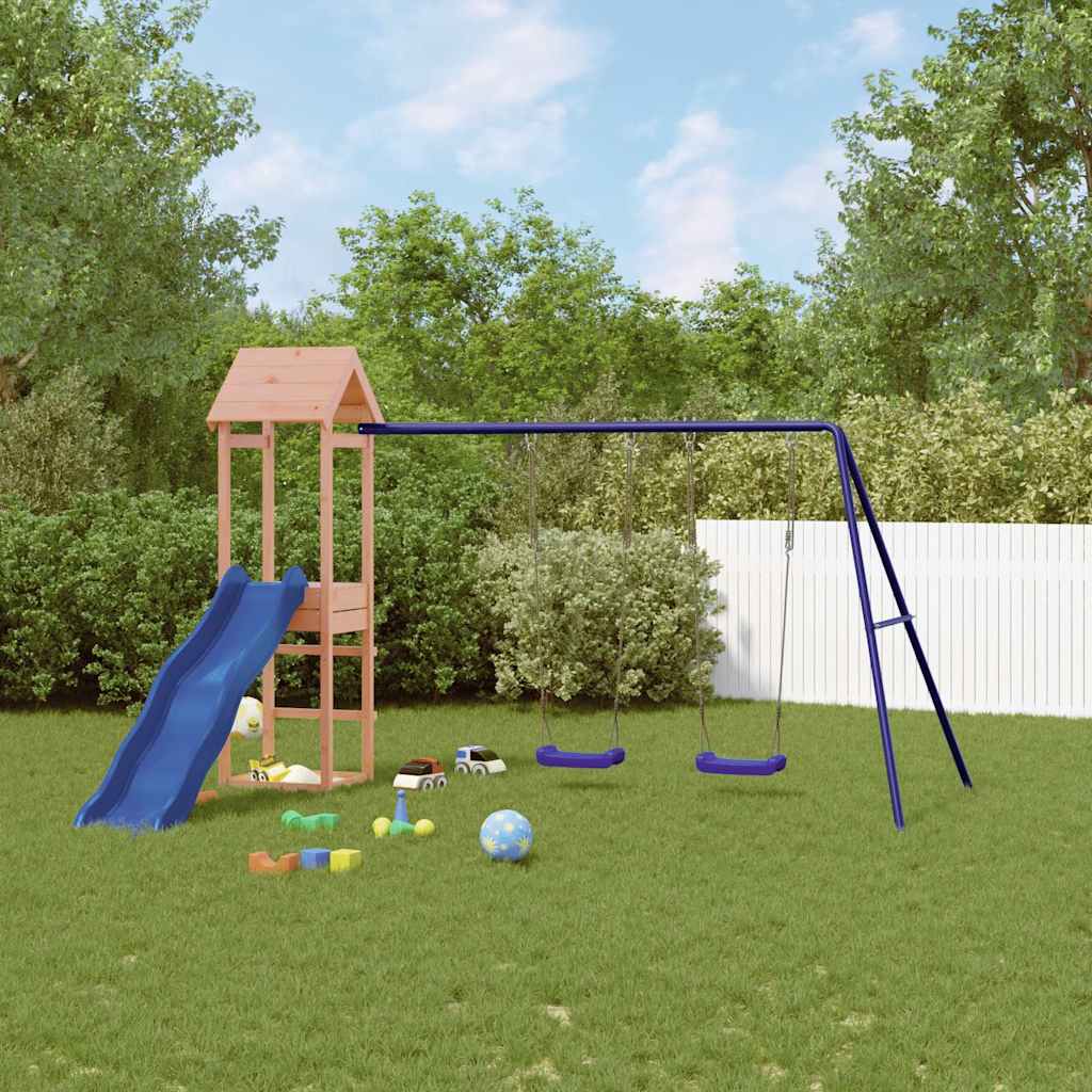 Outdoor Playset Solid Wood Douglas
