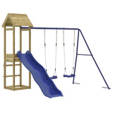 Outdoor Playset Impregnated Wood Pine - Side View
