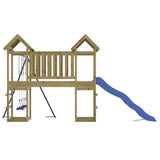 Outdoor Playset Impregnated Wood Pine - 45-Degree Angle