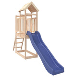 Outdoor Playset Solid Wood Pine - Front View