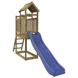 Outdoor Playset Impregnated Wood Pine - Front View
