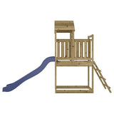 Outdoor Playset Impregnated Wood Pine - Rear View