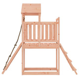Playhouse with Climbing Wall Solid Wood Douglas