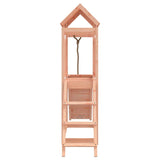 Playhouse with Climbing Wall Solid Wood Douglas - Close-Up Angle