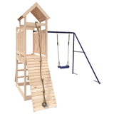 Outdoor Playset Solid Wood Pine - Side View