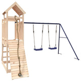 Outdoor Playset Solid Wood Pine - Side View
