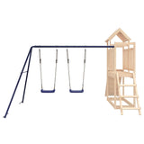 Outdoor Playset Solid Wood Pine - Close-Up Angle