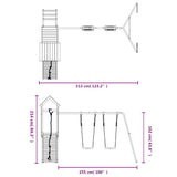 Outdoor Playset Solid Wood Pine - Extra Image