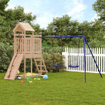 Outdoor Playset Solid Wood Pine