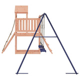 Outdoor Playset Solid Wood Douglas - Rear View