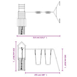 Outdoor Playset Solid Wood Douglas - Extra Image