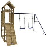 Outdoor Playset Impregnated Wood Pine - Side View
