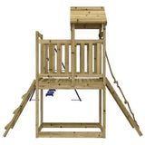 Outdoor Playset Impregnated Wood Pine - 45-Degree Angle
